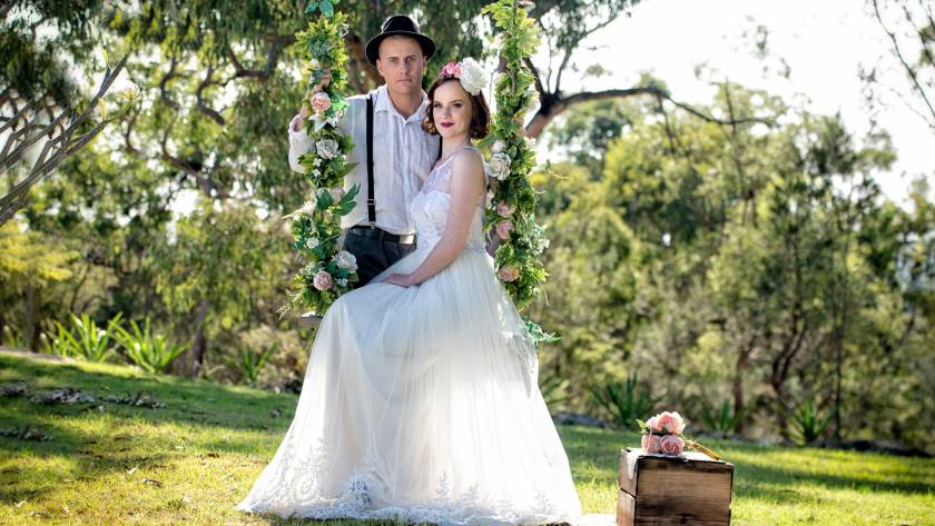 vintage wedding photography