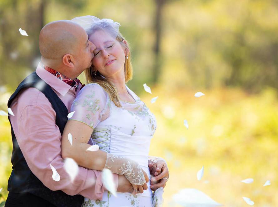 Birte & Davyd Bush Wedding