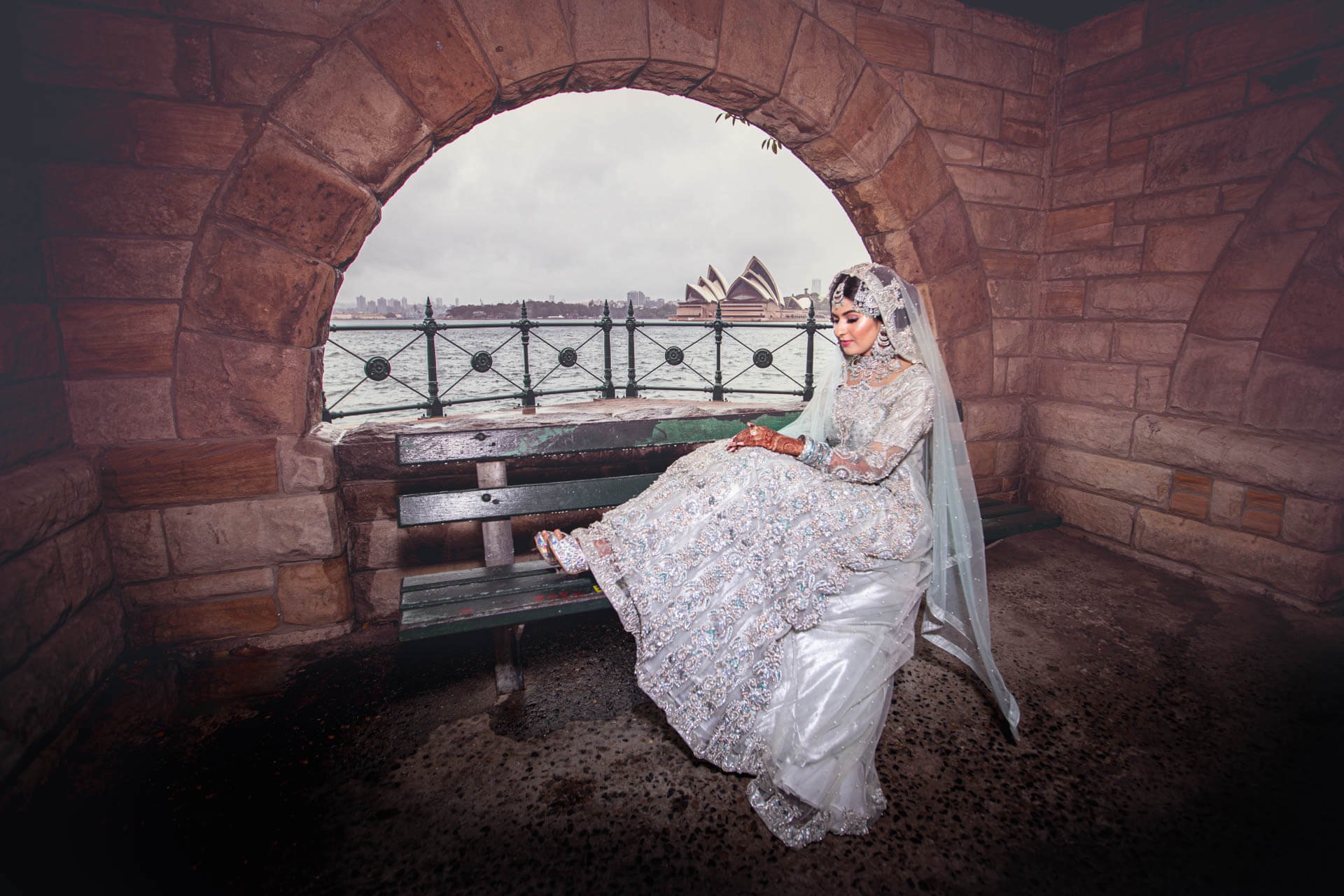 Muslim bride at Milson Pint