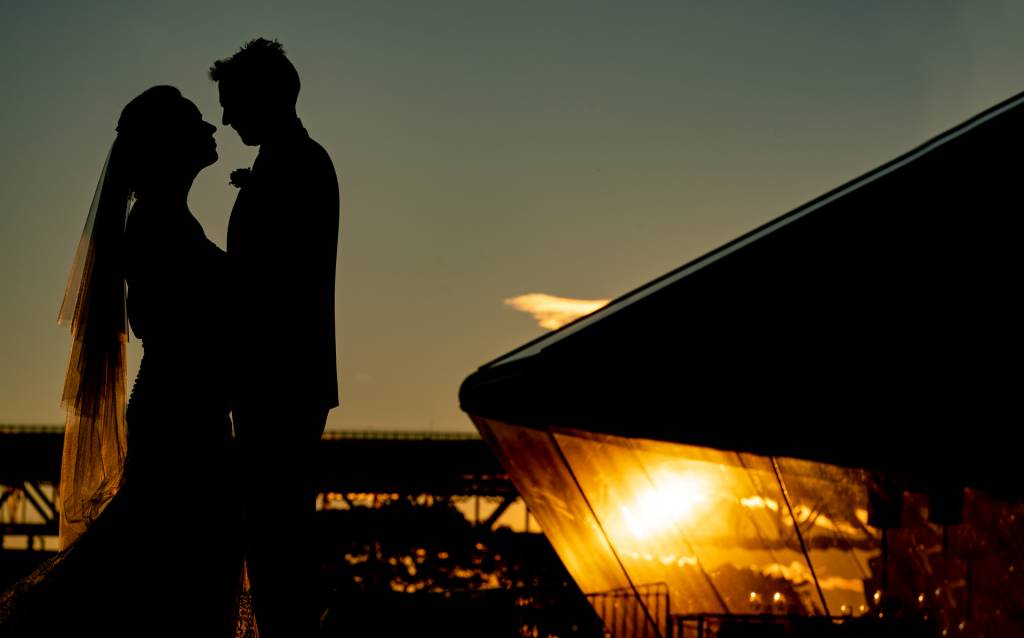 Artistic wedding photography