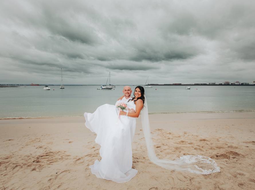beach wedding