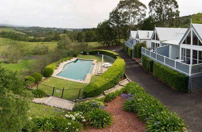 Loxely on Belbird Hill view in blue mountain region