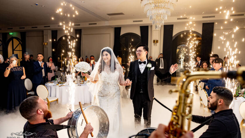 Zaffe - Grand Entrance of the Lebanese Couple 