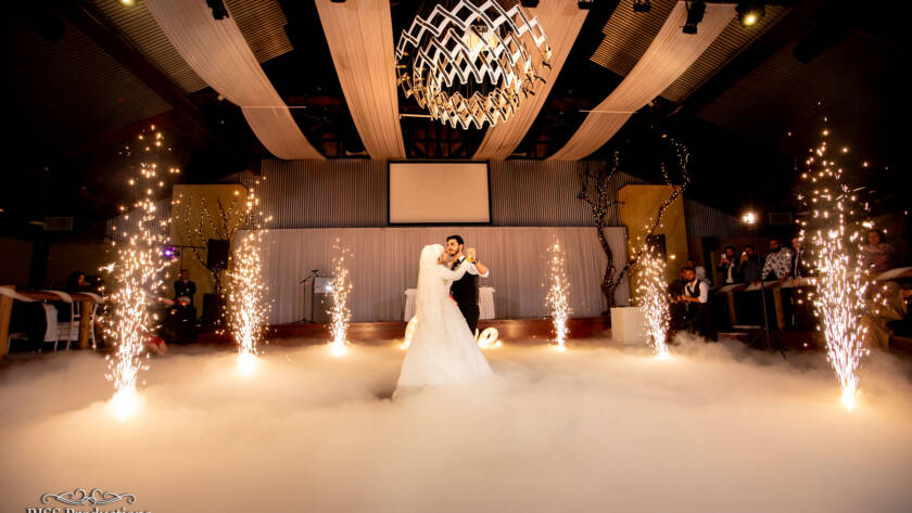 fireworks on Lebanese wedding 
