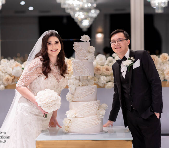 The Cake Table Poses