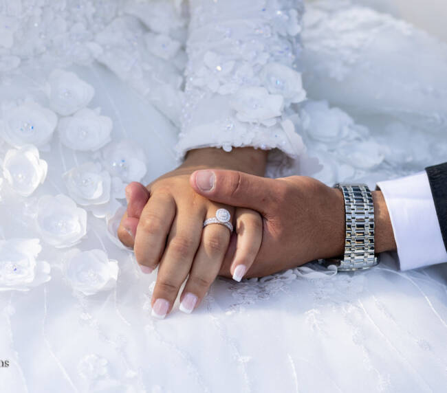 Show Off the Wedding Rings 