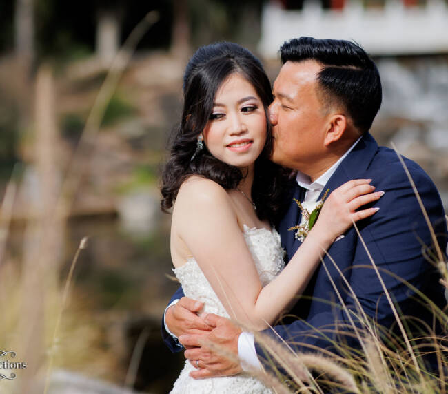 A Tender Kiss on Her Cheek