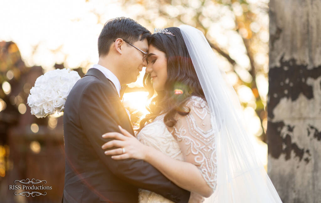 turkish cute couple poses shows ring