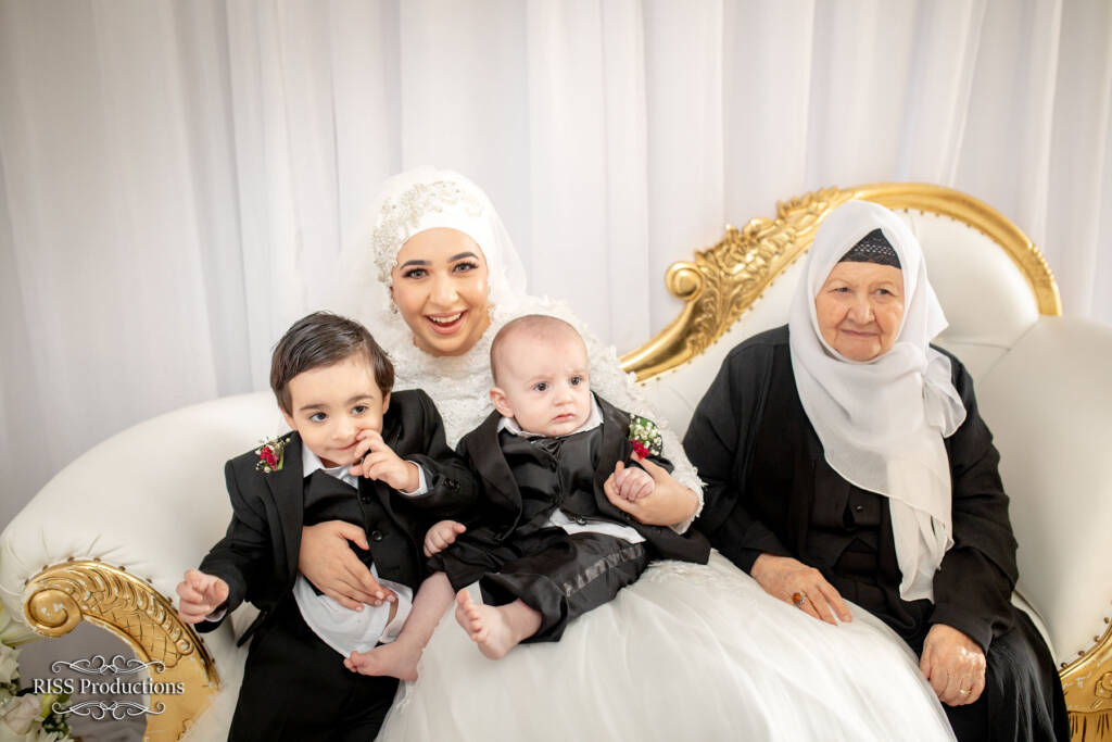 The Bride with the Adorable, Irresistible Tiny Tots 