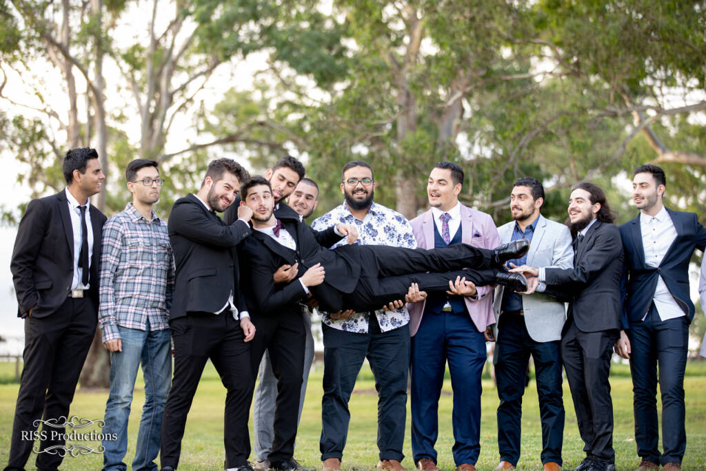 The Ecstatic Groom Crew 