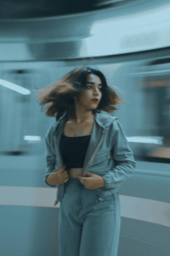 motion blurred portrait photography ideas