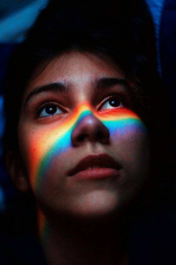 Portrait Photoshoot with Colour Gel