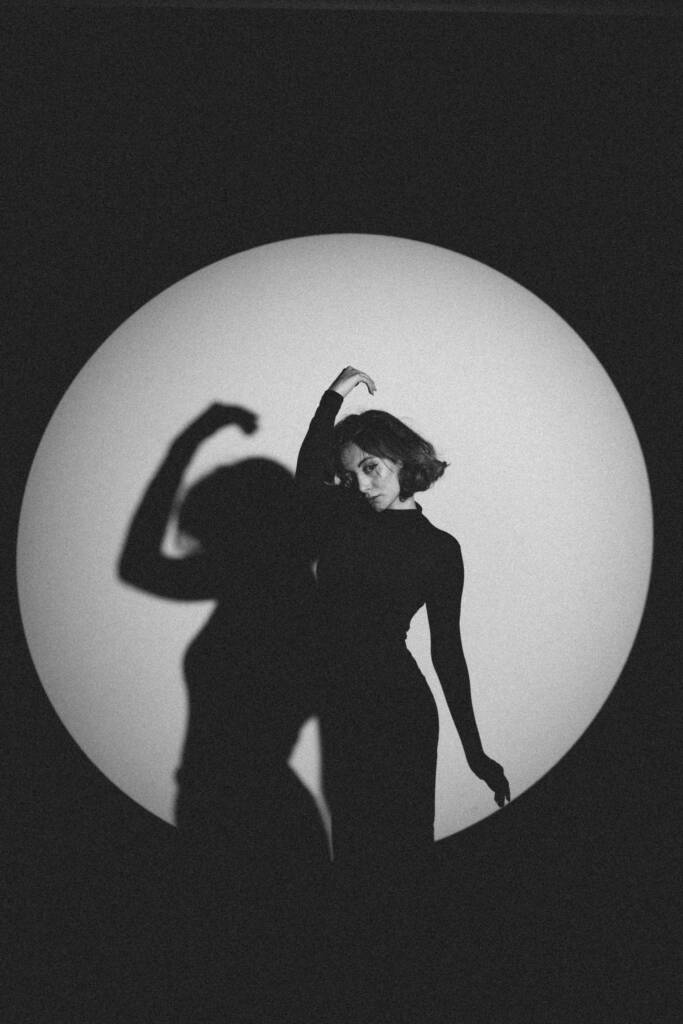 Shadow portrait photography ideas