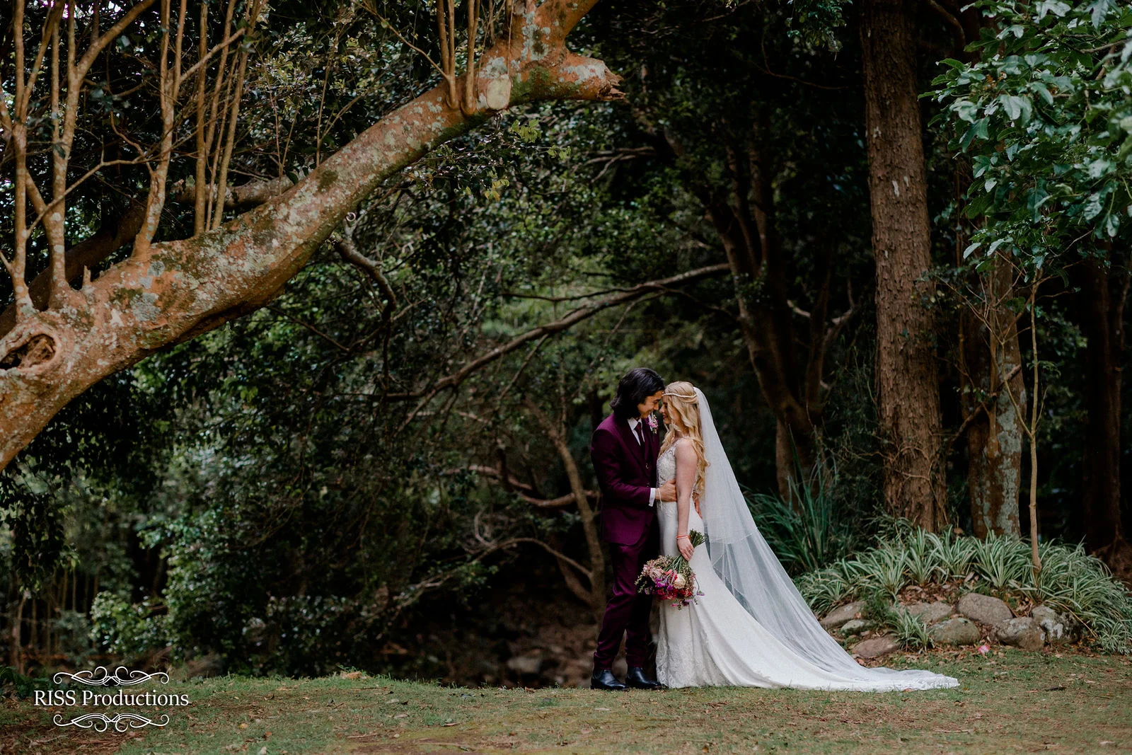 Tom and Zari rainforest portrait at The Lodge Jamberoo